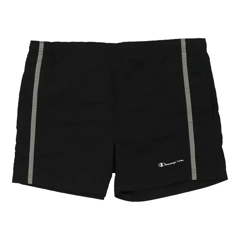 Champion Sport Shorts - Large Black Polyester