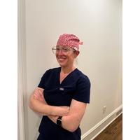 Cortex Cap - Scrub Hat with Brain Design