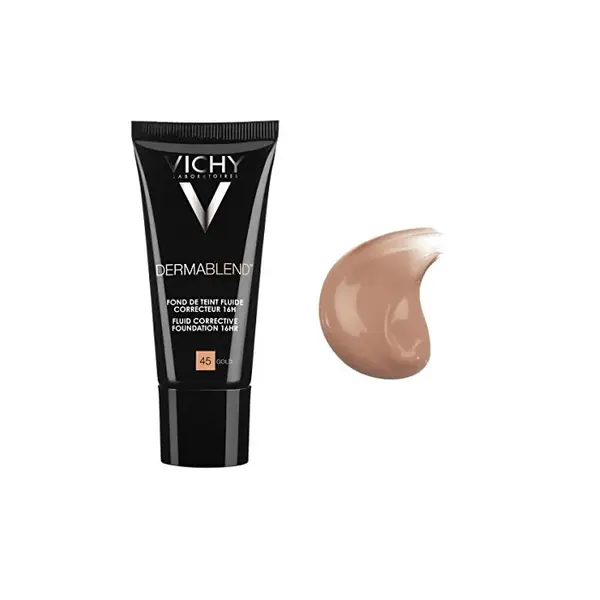 Vichy Dermablend corrective foundation with UV protection factor color 45 Gold 30 ml