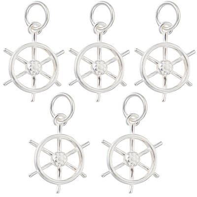 5Pcs 925 Sterling Silver Pendants
