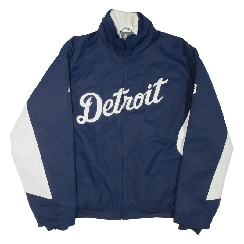 Detroit Nba Mens Jacket Blue USA L
