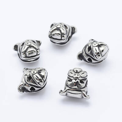 304 Stainless Steel Puppy Beads