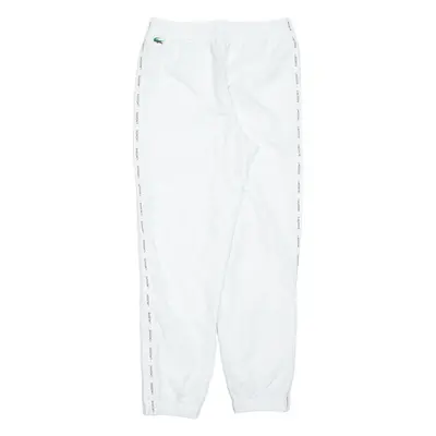 LACOSTE Boys Snow Pants White Tapered 14Y W25 L26
