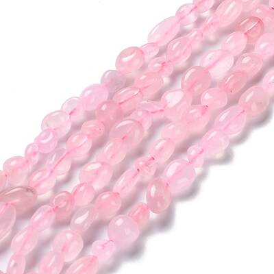Natural Rose Quartz Beads Strands