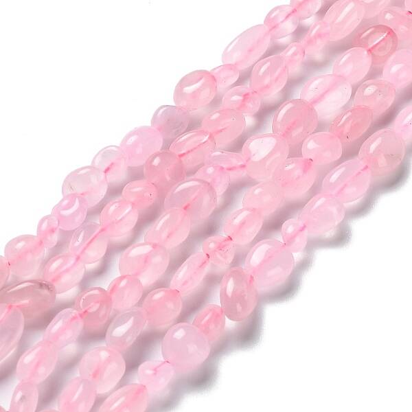 Natural Rose Quartz Beads Strands