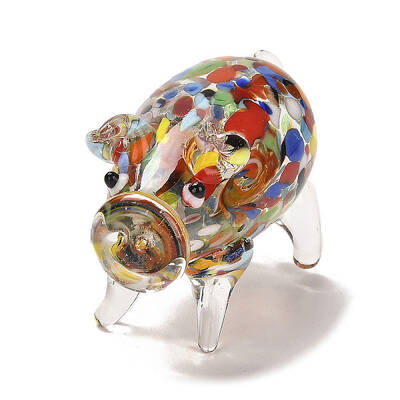Handmade Lampwork 3D Animal Ornaments
