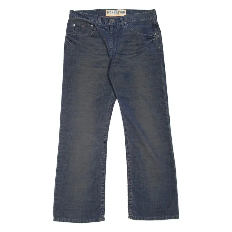 HILFIGER DENIM Manhattan Mens Jeans Blue Regular Bootcut W33 L30