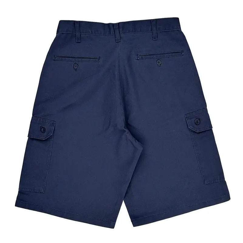 Unbranded Cargo Shorts - 32? Waist Navy Cotton