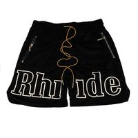 RHUDE Shorts Sports Casual Shorts Men's American Style Loose Large Size Five-Point Basketball Shorts