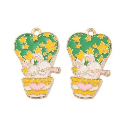 Animal Forest Theme Zinc Alloy Enamel Pendants