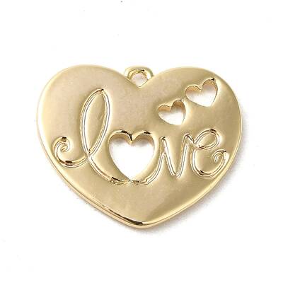 Valentine's Day Brass Pendants