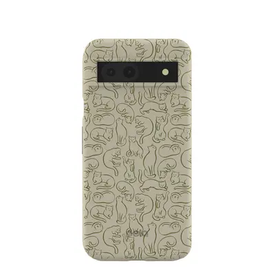 London Fog Say Meow Google Pixel 8a Case