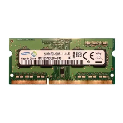 Samsung M471B5773EB0-CK0 | 2GB DDR3-1600MHz PC3-12800 Non-ECC Unbuffered SODIMM CL11 1Rx8 1.5V 204-Pin Memory Module