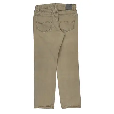 Lee Jeans - 32W 31L Beige Cotton | Size: 32″ waist