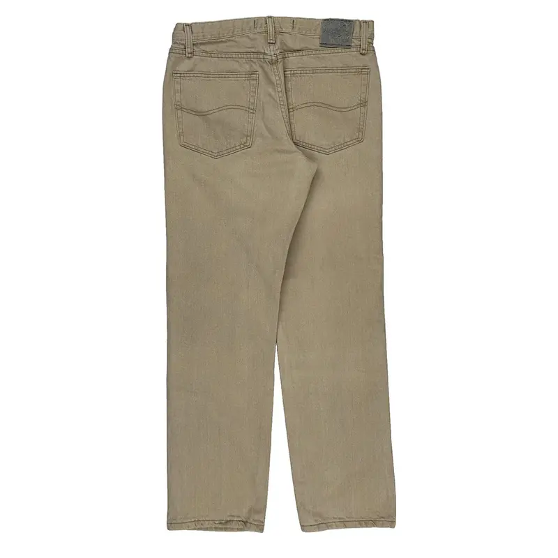 Lee Jeans - 32W 31L Beige Cotton | Size: 32″ waist