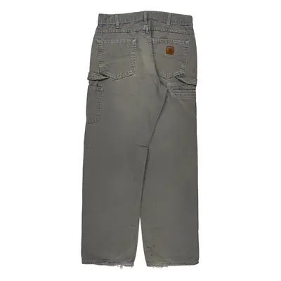 Carhartt Carpenter Trousers - 32W 32L Grey Cotton