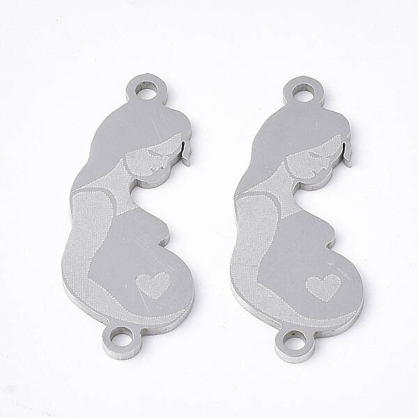 Non-Tarnish 201 Stainless Steel Links connectors