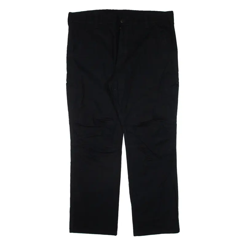 DICKIES Workwear Mens Trousers Black Regular Straight W38 L30