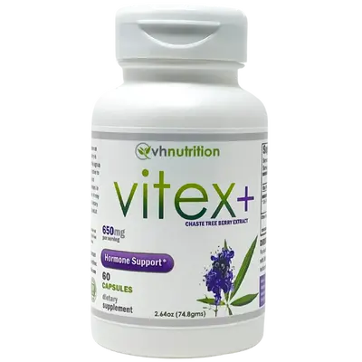 VH Nutrition VITEX+ | Vitex Chasteberry Supplement for Women Healthcare Dietary