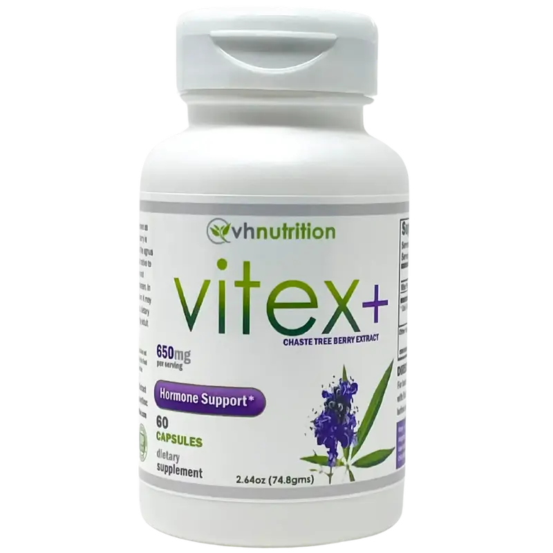 VH Nutrition VITEX+ | Vitex Chasteberry Supplement for Women Healthcare Dietary