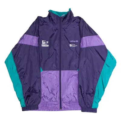 ADIDAS ORIGINALS Sport Schutzen Emmen Mens Shell Jacket Purple Nylon 90s M