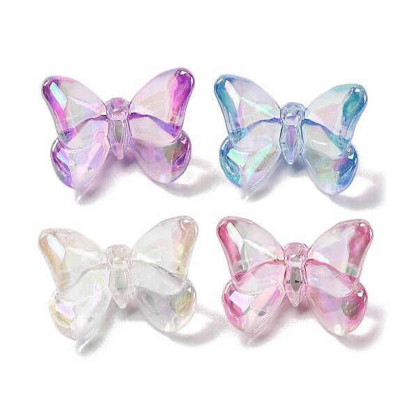 UV Plating Transparent Acrylic Beads