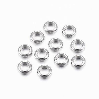Tarnish Resistant 304 Stainless Steel Spacer Beads
