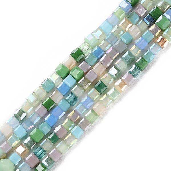Electroplate Glass Beads Strands