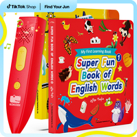 #cozyvibes KOKODI Talking Pen Toy, Interactive Book Set, Learning Talking Pen with Recording Capability and Puzzle Games, Bir...