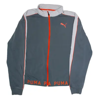 PUMA Womens Track Jacket Grey XL