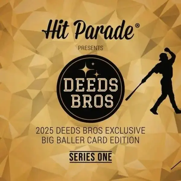 2025 Hit Parade Deedsbros Big Baller Edition Baseball card break. Single card break.