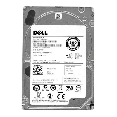 0PGHJG Dell 300GB 6Gb/s SAS 10000 2.5-inch 64MB Hard Drive