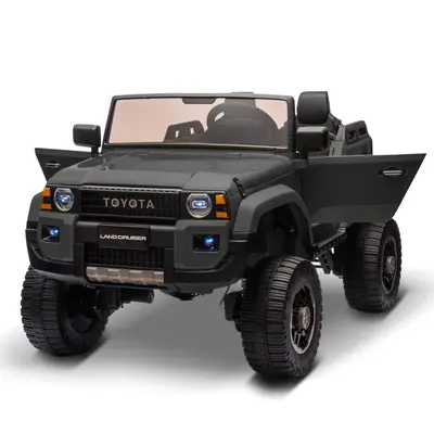 Garvee Ride P Series 24V Kids Electric Ride-On Car w/Parent Remote Control, 4WD/2WD Switch, Bluetooth Music, LED Lights & Sho...