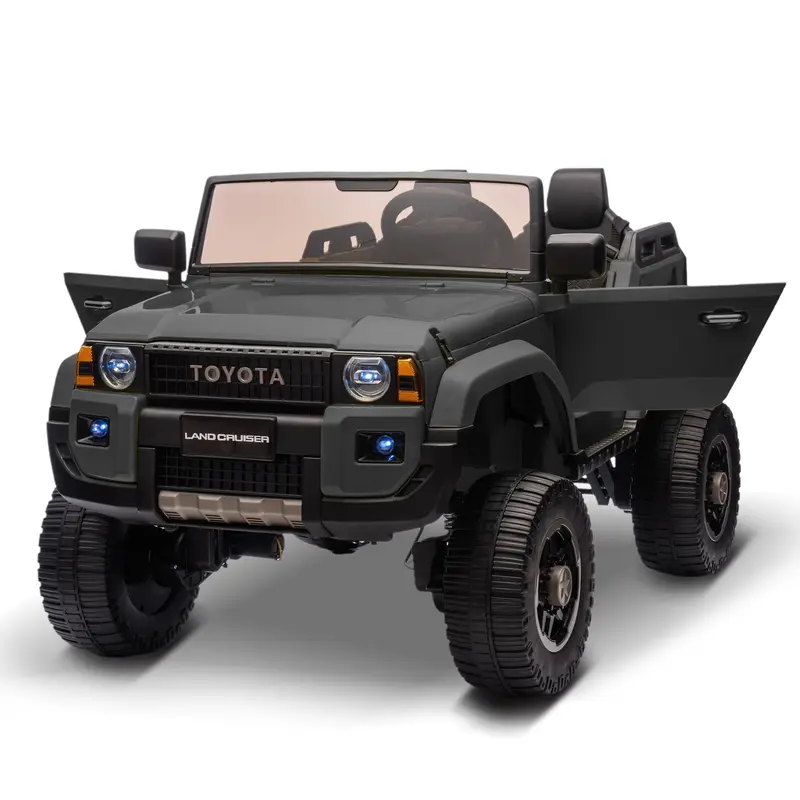 Garvee Ride P Series 24V Kids Electric Ride-On Car w/Parent Remote Control, 4WD/2WD Switch, Bluetooth Music, LED Lights & Sho...