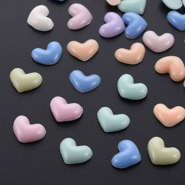 Opaque Resin Cabochons