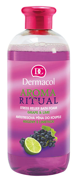 Dermacol Anti-stress bath foam with lime Aroma Ritual 500 ml