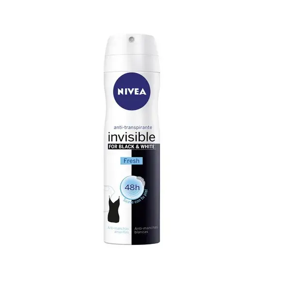 Nivea Invisible White And Black Spray Rinfrescante 200ml