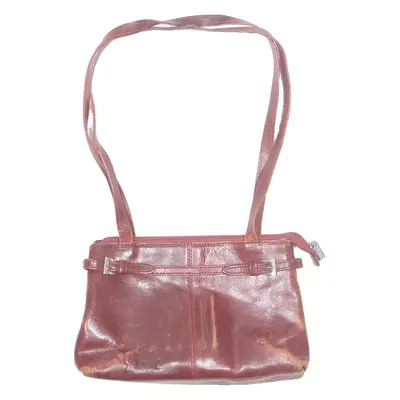 GAUDI Womens Shoulder Bag Red Leather