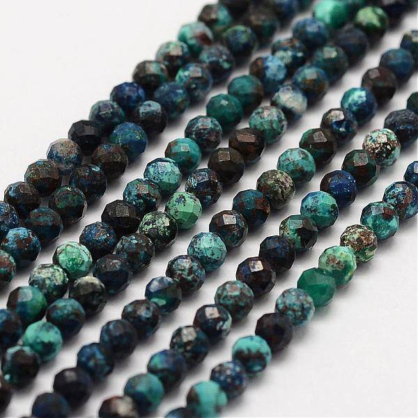 Natural Chrysocolla Beads Strands