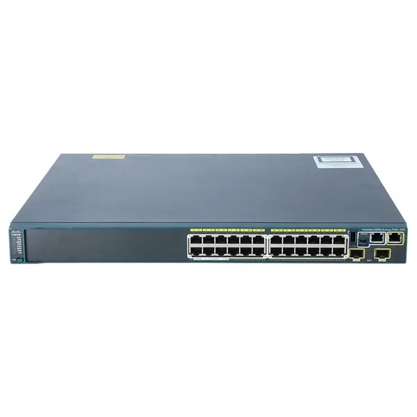 WS-C2960S-24PD-L-RF Cisco C2960S-24PS 24-Port + 4-Port SFP L3 Switch