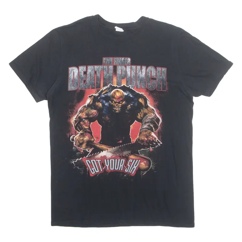 GILDAN Five Finger Death Punch Mens T-Shirt Black S