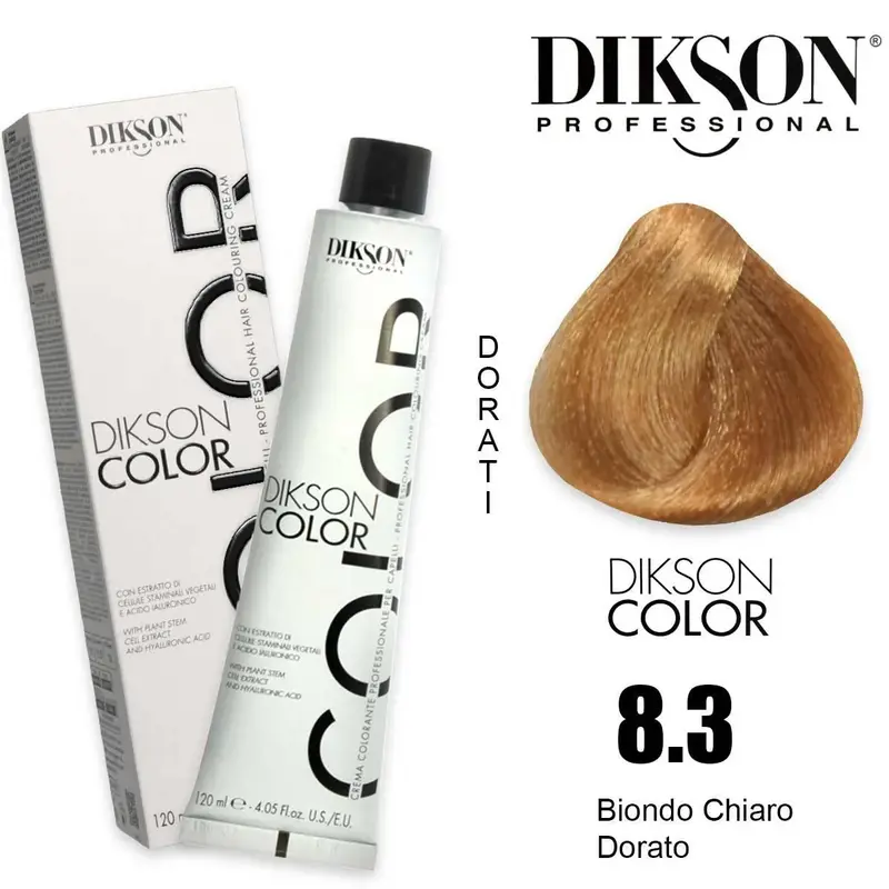 Dikson Color 120 Ml 8.3 - 8D Light Golden Blonde