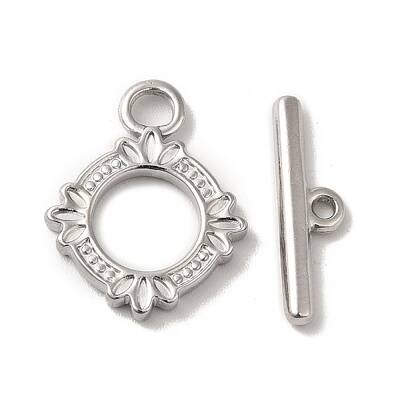 Non-Tarnish 304 Stainless Steel Toggle Clasps