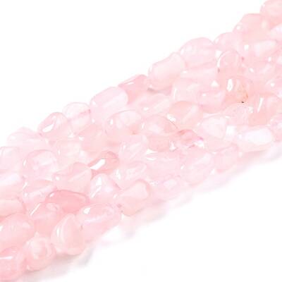 Natural Rose Quartz Beads Strands
