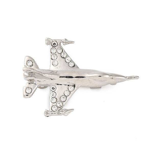 Zinc Alloy Crystal Rhinestone Brooch