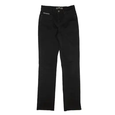 LEVI'S 512 Jeans Black Denim Slim Straight Womens W25 L30