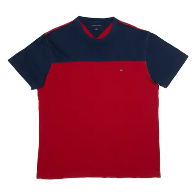 TOMMY HILFIGER Mens T-Shirt Red M