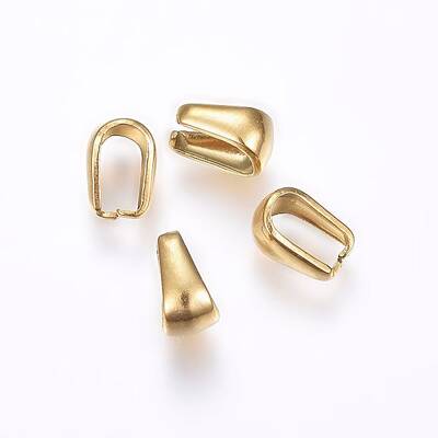 Ion Plating(IP) 304 Stainless Steel Snap on Bails