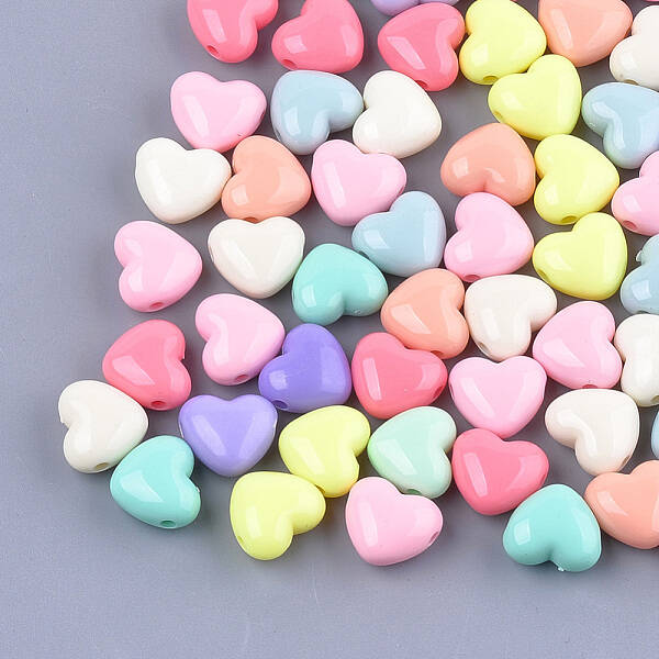 Opaque Acrylic Beads
