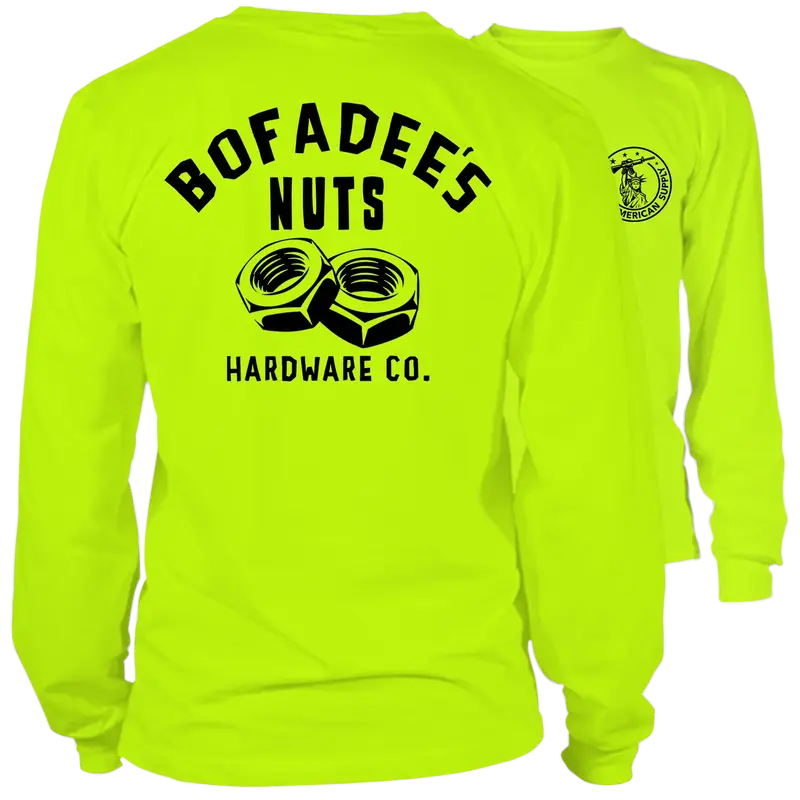 Bofadee's - Long Sleeve Heather Gray T-Shirt